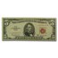 1963* $5.00 U.S. Note Red Seal VF (Fr#1536*) Star Note