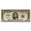 1963 $5.00 U.S. Note Red Seal VG/VF (Fr#1536)