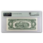 1963-A $2.00 U.S. Note Red Seal CU-65 EPQ PMG (Fr#1514)