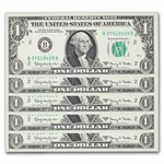 1963-A (B-New York) $1.00 FRN CU (Fr#1901-B) 10 consecutive