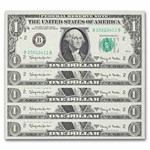 1963-A (B-New York) $1.00 FRN CU (Fr#1901-B) 15 consecutive