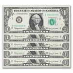 1963-A (B-New York) $1.00 FRN CU (Fr#1901-B) 15 consecutive