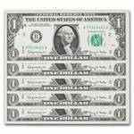 1963-A (B-New York) $1.00 FRN CU (Fr#1901-B) 25 consecutive
