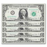 1963-A (B-New York) $1.00 FRN CU (Fr#1901-B) 25 consecutive