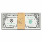1963 (A-Boston) $1.00 FRN CU (Fr#1900-A), 50 consecutive