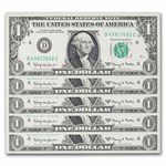 1963-A (D-Cleveland) $1.00 FRN CU (Fr#1901-D), 20 consecutive