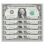 1963-A (D-Cleveland) $1.00 FRN CU (Fr#1901-D), 20 consecutive