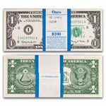 1963-A (I-Minneapolis) $1.00 FRN CU (Fr#1901-I) 100 Consecutive
