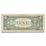 1963-B $1.00 FRN's Barr Notes Avg Circ (Fr#1902)