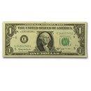 1963-B (E-Richmond) $1.00 FRN Barr Note AU (Fr#1902-E)