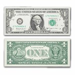 1963-B (G-Chicago) $1.00 FRN Barr Note XF-AU (Fr#1902-G)