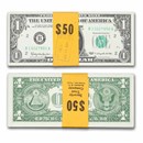1963 (B-New York) $1.00 FRN CU (Fr#1900-B) 50 Consec