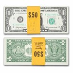 1963 (B-New York) $1.00 FRN CU (Fr#1900-B) 50 Consec