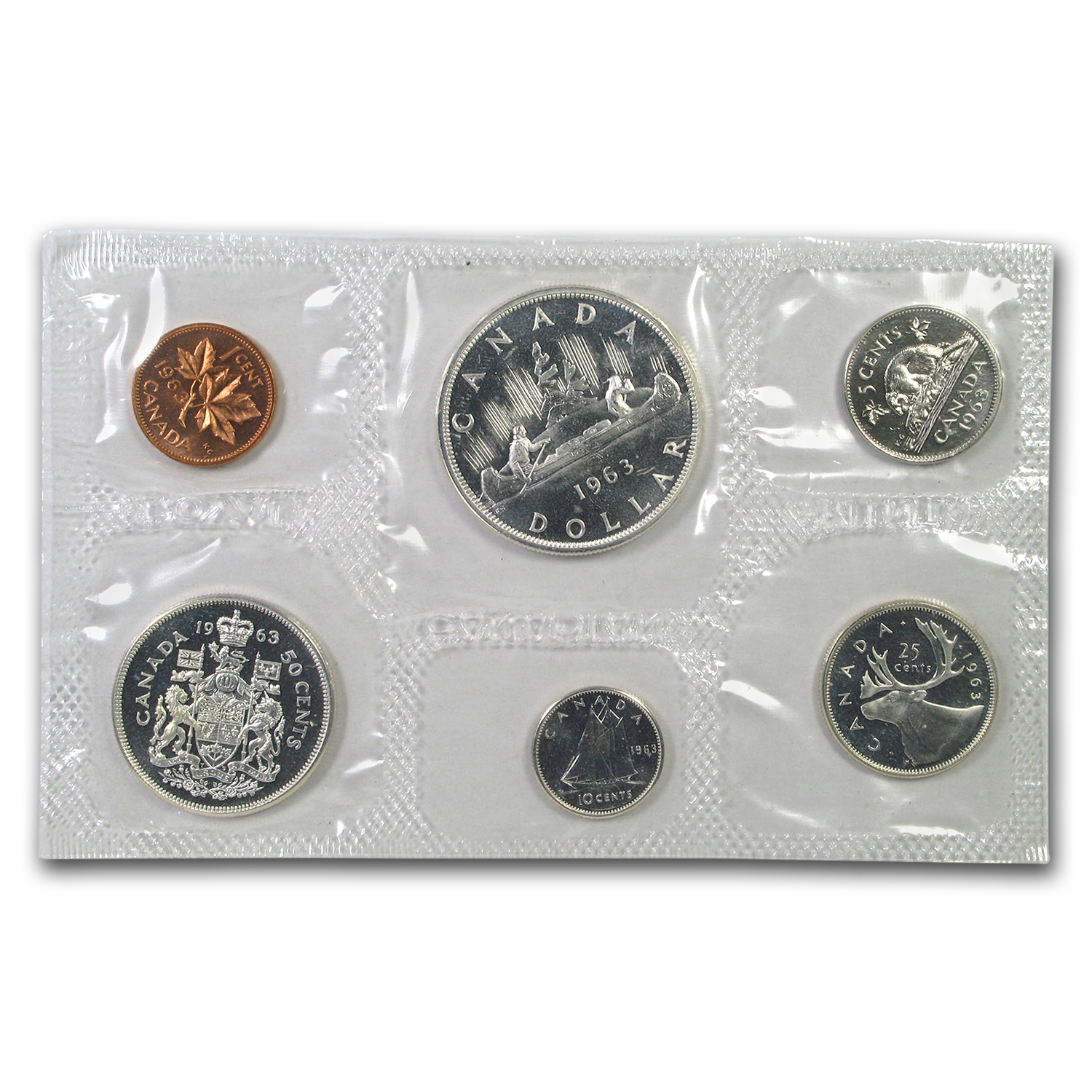 Buy 1963 Canada 6-Coin Silver Prooflike Set (1.11 ASW) | APMEX