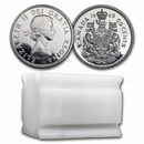 1963 Canada Silver Half Dollar 20-Coin Roll BU