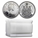 1963 Canada Silver Half Dollar 20-Coin Roll BU