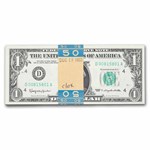 1963 (D-Cleveland) $1.00 FRN CU (Fr#1900-D) 50 Consecutive
