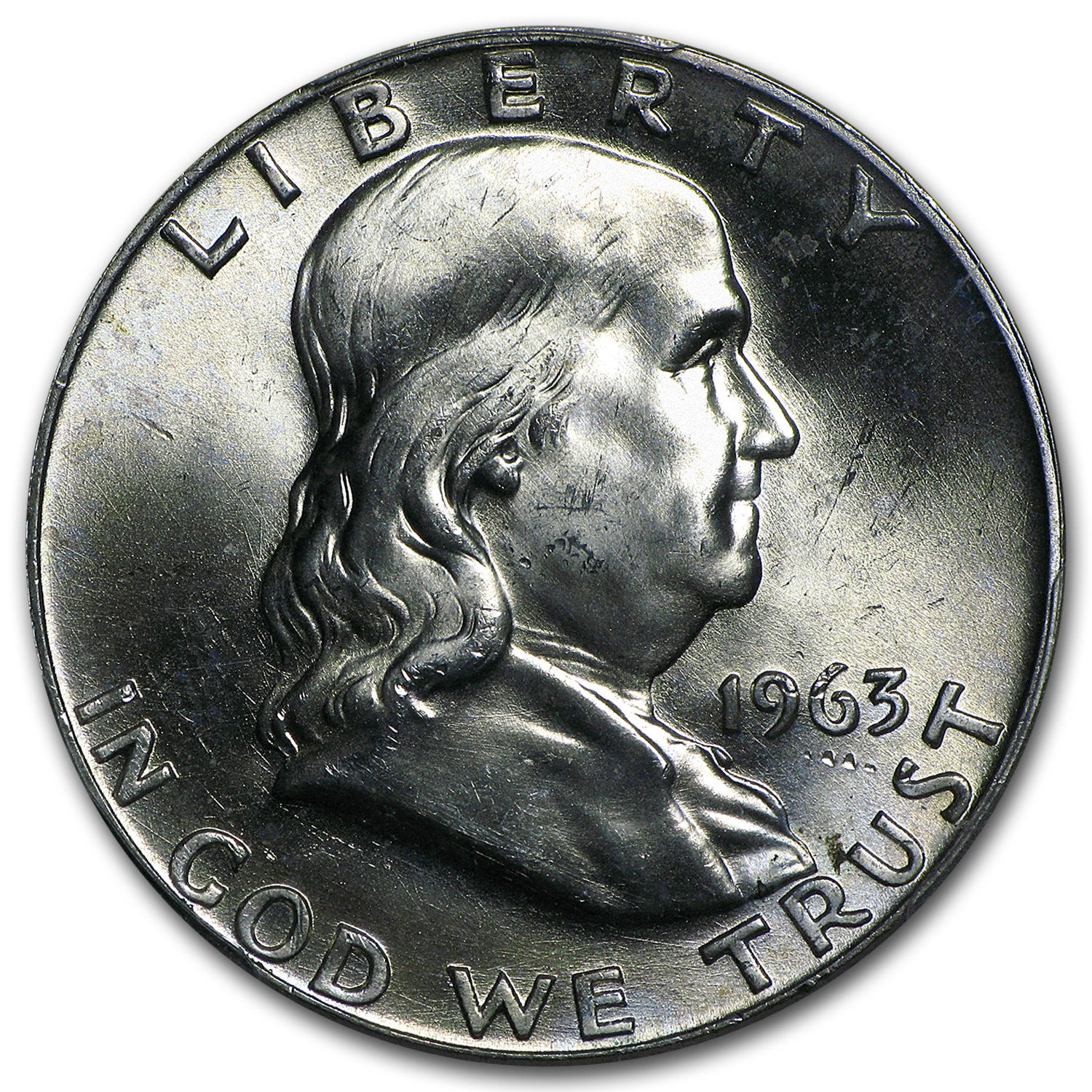 Buy 1963-D Franklin Half Dollar $1000 Bag BU (Mint Sealed) | APMEX