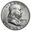 1963-D Franklin Half Dollar Fine/AU