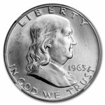 1963-D Franklin Half Dollar MS-65 NGC (FBL)