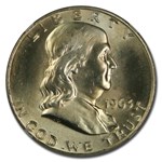 1963-D Franklin Half Dollar MS-66 NGC (FBL)
