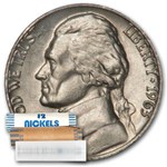 1963-D Jefferson Nickel 40-Coin Roll BU