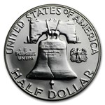 1963 Franklin Half Dollar 20-Coin Roll Proof