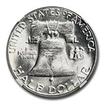 1963 Franklin Half Dollar MS-64 NGC (FBL)