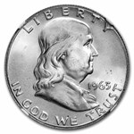 1963 Franklin Half Dollar MS-64 NGC