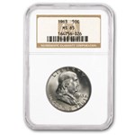 1963 Franklin Half Dollar MS-65 NGC