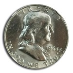 1963 Franklin Half Dollar MS-66 NGC (FBL)