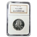 1963 Franklin Half Dollar PF-67 Cameo NGC