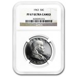 1963 Franklin Half Dollar PF-67 Ultra Cameo NGC