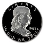 1963 Franklin Half Dollar PR-65 PCGS