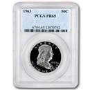 1963 Franklin Half Dollar PR-65 PCGS