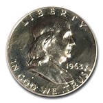 1963 Franklin Half Dollar PR-67 PCGS