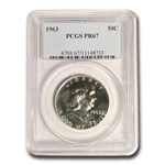 1963 Franklin Half Dollar PR-67 PCGS