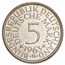 1963-G Germany Silver 5 Deutsche Mark AU
