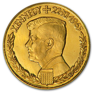 Buy 1963 Germany Aureus Magnus Gold 1 Ducat Kennedy Medal | APMEX