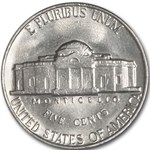 1963 Jefferson Nickel BU