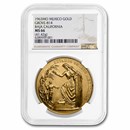 1963 Mexico Gold Medallic 50 Peso Baja California MS-66 NGC 1963 Mexico Gold Medallic 50 Peso Baja California MS-66 NGC