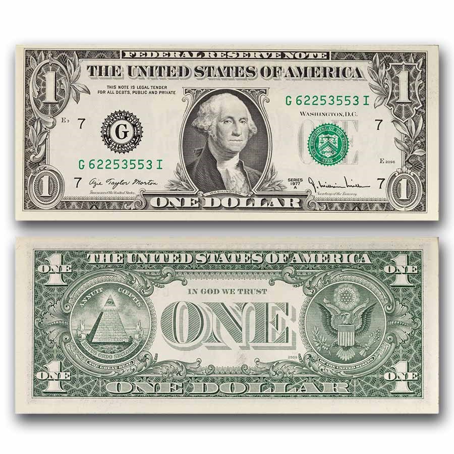 1963-Present $1.00 FRN CU (Random District)