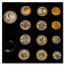 1963 Thailand Partial Mint Set