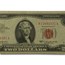 1963 thru 1963-A $2.00 U.S. Notes Red Seal VG/VF