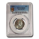 1963 Washington Quarter MS-65 PCGS (DDO FS-103)