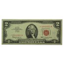 1963s* $2.00 U.S. Note Red Seal VG/VF (Star Notes)