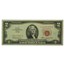 1963s* $2.00 U.S. Note Red Seal VG/VF (Star Notes)