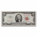 1963s* $2.00 U.S. Notes Red Seal Cull/Good (Star Note)