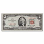 1963s* $2.00 U.S. Notes Red Seal Cull/Good (Star Note)