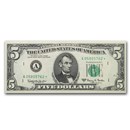 1963s* $5.00 FRN CU (Star Note, Districts of Our Choice)
